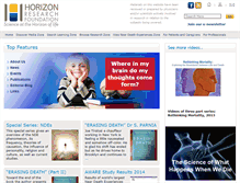 Tablet Screenshot of horizonresearch.org